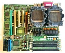 Super X5DAL - TG2/C Rev 1.3 Dual Motherboard + 2X INTEL XENON 3.2GHz SL72Y picture