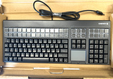 Brand New Cherry G86-71401EUADAA LPOS Wired Programable Keyboard with Touchpad picture