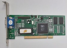 Joytech Butterfly SiS 6326AGP PCI Graphics Card (4MB, Retro, 2002) picture