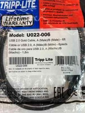 Tripp-Lite USB 2.0 Gold Printer Cable picture
