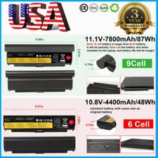6/9Cell Battery For Lenovo Thinkpad T540P Series 45N1144 45N1150 45N1161 0C52863 picture