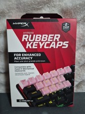 HyperX Rubber Keycaps – Gaming Accessory Kit, 19 Keys, English (US) Layout, Pink picture