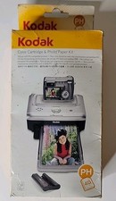 Kodak Imagelink PH-40 Color Cartridge & Photo Paper Refill Kit Open Box As-Is picture