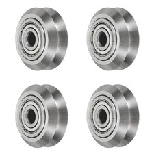4pcs 3D Printer Wheels V Slot POM Pulley Wheels Gantry Wheel,Silver 625zz picture