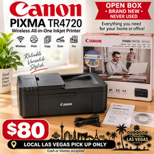Canon PIXMA TR4720 Color Inkjet All-In-One Printer -Black picture
