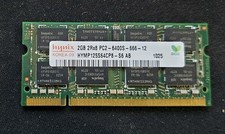 HYNIX 2GB Laptop RAM 2Rx8 PC2-6400S-666-12 HYMP125S64CP8-S6 AB picture
