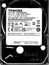 MQ04UBB400,  AZA AE02/JS0B0U,  WYH,  TOSHIBA USB 3.0 4TB JUN 2024 picture