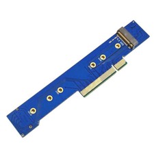 2x NVME M.2 SSD to PCIE Express Raid Card Gen4 X8 X16 VROC Raid0 Hyper Adapter picture