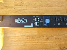 Tripp Lite LX Rack Mount PDU 24 Outlets Remote Monitoring 120V 20A Black picture