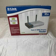D-Link Super-G with Mimo Wireless Router- DI-634M. New In Box picture
