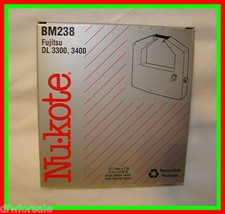 Nukote BM238 Nu-kote Black Nylon Printer Ribbon DL 3300 3400 Fujitsu Dot-Matrix picture