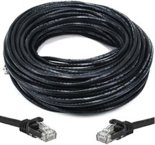 200 FT CAT6 Outdoor Waterproof Direct Burial UV Resistant Network Cable Open-Box picture