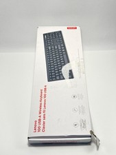 Lenovo 100 Wireless Compact Keyboard USB Receiver Silent Keys Black picture