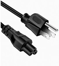 Lot of 10 Dell 3Prong Mickey Mouse Style Power Cord 6FT DP/N 0K2490 Genuine picture