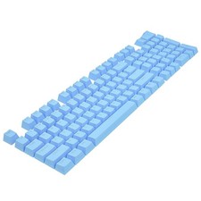 104Key ABS Keycaps For Mechanical Keyboard Replacement Key Caps Light Blue picture