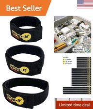 Quick Straps 20-Pack - Assorted Hook and Loop Organizers for Effortless Tidying picture