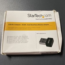 StarTech.com Wireless USB WiFi Adapter – Dual Band AC600 Wireless Dongle - 2.... picture