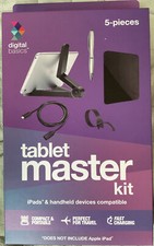Digital Basics 5pc Tablet Master Kit iPads & Handheld Devices Compatible Black picture
