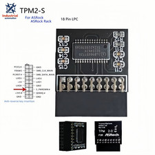 TPM2.0 Security Module LPC 18 pin for Asrock TPM2 -SLI -S -SPI Platform picture