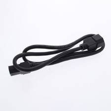 Leviton 5532 Black IEC 320 Monitor Server Computer 3' Power Cord Cable Extension picture