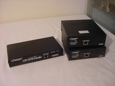 (3) BLACK BOX SERV SWITCH LOT CATx KVM EXTENDERS picture