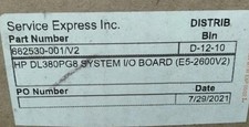 New Genuine HP DL380PG8 V2 SYSTEM I/O BOARD picture