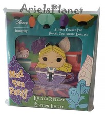 Disney Parks Alice In Wonderland Mad Tea Party Loungefly Sliding Enamel LR Pin picture
