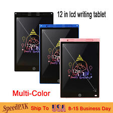 2P LCD Writing Tablet 12 Inch Colorful Screen Writing Drawing Pads Doodle Board picture