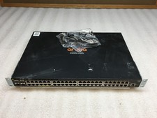 HPE Aruba 2930F JL262A 48-port PoE+ Gigabit Network Switch w/ Rack Ears picture