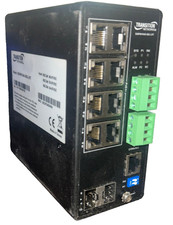 Transition Networks 8 Port Managed Hardened Giga Ethernet SISPM1040-582-LRT.  K7 picture