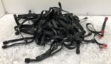 LOT OF 37 MODULAR PSU PCIE POWER CABLES TESTED WORKING RIBBON STYLE USED picture