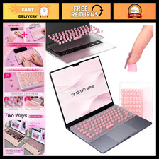 Universal Laptop Keyboard Cover for Long Nails - DIY Film & Raised Stickers, Pin picture