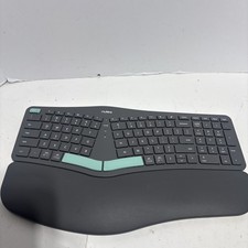 Nulea HD315 Wireless Ergonomic Keyboard w/ Wrist Wrest Keypad ~ with dongle picture