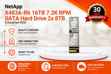 NetApp X483A-R6 16TB 7.2K RPM SATA Hard Drive 2x 8TB Enterprise HDD picture