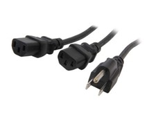 StarTech 6 ft IBM Power Y Splitter Cable picture