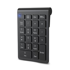 Wireless BT Numeric Keypad 22 Keys Portable Mini Number Pad Fits Laptop PC picture