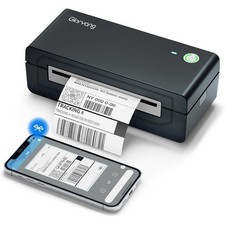 Wireless Bluetooth Thermal Shipping Label Printer 4x6 Inkless Label Machine for picture