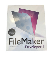 FileMaker Developer 7 Retail Full Version Windows Mac Original CD w/ License Key picture