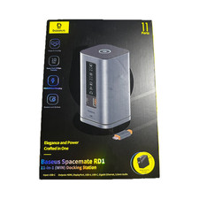 Baseus Spacemate RD1 11-in-1 USB-C Docking Station HDMI DP RJ45 Gray picture