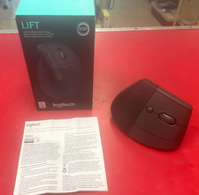Logitech Lift Wireless Vertical Ergonomic Mouse (Small/Medium) **NIB** picture