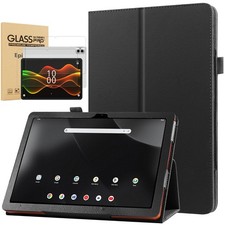 Boost Celero 5G TAB Case 10.95'' Protective Stand Cover / Glass Screen Protector picture