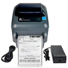 Zebra GX420d (ZP450 Replaces) Direct Thermal Barcode Label Printer Cutter USB picture