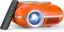 HOMPOW Mini Projector, 1080P Supported Portable Bluetooth projector | Mini & Por picture