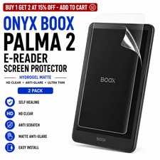 Onyx BOOX Palma 2 E-Reader Screen Protector Hydrogel HD Clear Matte Anti-Glare picture
