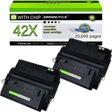 2PK Q5942X 42X Laser Toner Cartridge For HP LaserJet 4250 4250dtn 4350 4350dtnsl picture