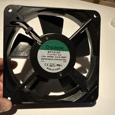 SUNON SP101AT Axial Exhaust AC Fan 85V-125V, Aluminum frame, 120x120x25mm NEW picture