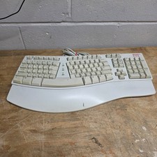 Microsoft KU-0045 Natural Keyboard Elite, White, X03-51764 Tested. picture