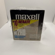 Maxell MF2HD 2HD 3.5” Floppy Disks 1.44MB IBM PC 30 Pack Sealed picture