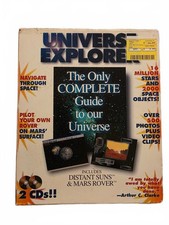Universe Explorer PC CD-ROM Game with Distant Suns & Mars Rover picture
