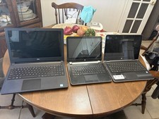 Lot Of 3 Laptops  2x Dell 1x Hp  Sold For Parts Or Repair Make OFFER picture